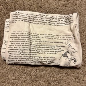 Alice in Wonderland Story Infinity Scarf Collectors Item
